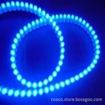 High Brightness LED Strips Light with CE/RoHS Marks, Two-year Warranty, Available in Blue